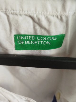 Camisa blanca mujer manga corta