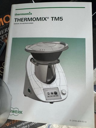 Thermomix TM5 Completa + Cook-Key con 3 conectores