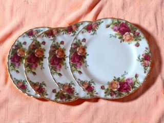 Platos 16 cm – Old Country Roses (OCR) – Set de 4
