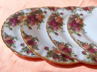 Platos 16 cm – Old Country Roses (OCR) – Set de 4