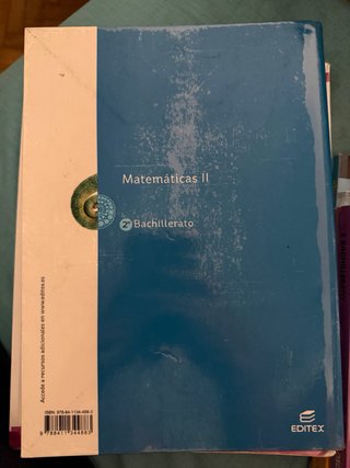 Matemáticas II 2o Bachillerato