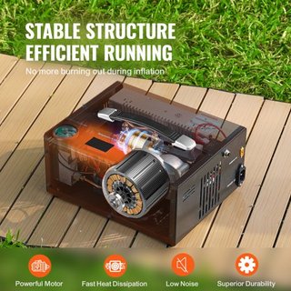 Compresor de Aire PCP, Compresor Portátil de Aire PCP de 4500PSI con Convertidor Integrado, Parada Automática | DC12V/AC230V | Compresor de Tanque de Paintball Libre de Aceite y Agua para Rifle de...