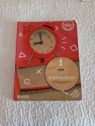 Libros matemáticas primero ESO