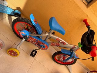 Bicicleta infantil Spiderman