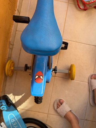 Bicicleta infantil Spiderman