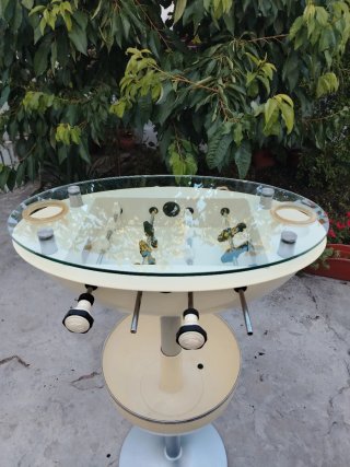 Mesa Futbolín Vintage Cristal