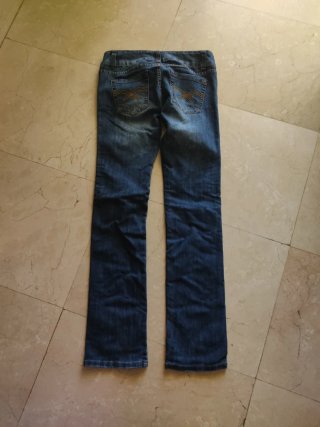 Pantalón Vaquero Blanco Talla 38/10