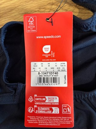 Speedo Eco Endurance+ Bañador Medalist Niña