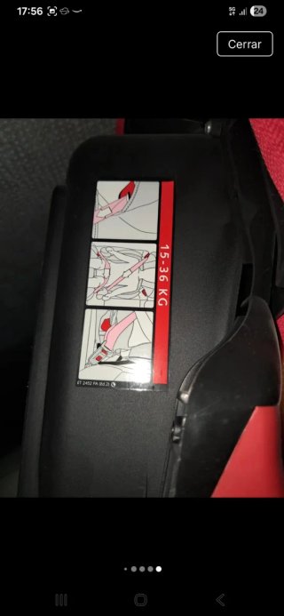 Silla coche Casual Play Isofix 2-3 Roja