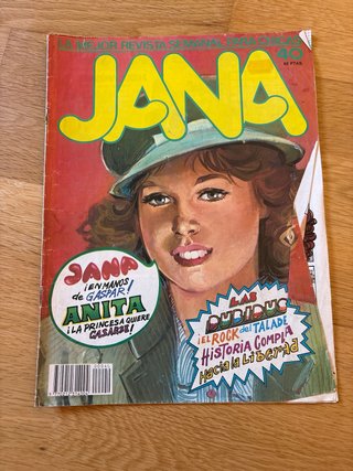 Lote 7 Revistas JANA Vintage (Años 80) - Sarpe