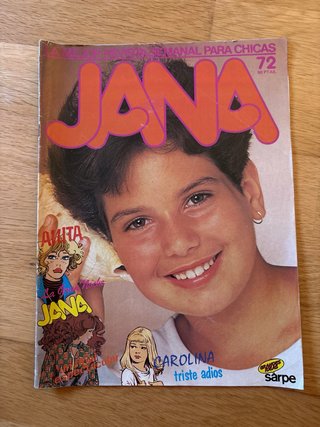 Lote 7 Revistas JANA Vintage (Años 80) - Sarpe