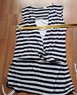 CAMISETA MARINERA, Venca rayas, cruzada