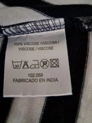 CAMISETA MARINERA, Venca rayas, cruzada