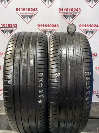 225 55 17 W PIRELLI RUEDA AL 90% VIDA UTIL
