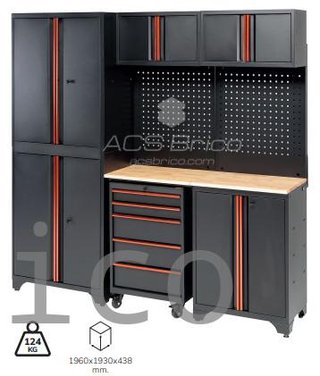 Conjunto Taller 3 Módulos S/Madera Alyco Orange 129780