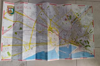 Lote Mapas Vintage años 70 y 80