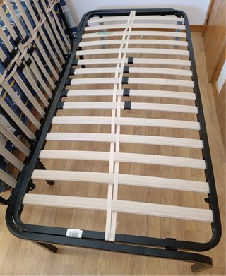 Base Cama Nido Metálica y Madera