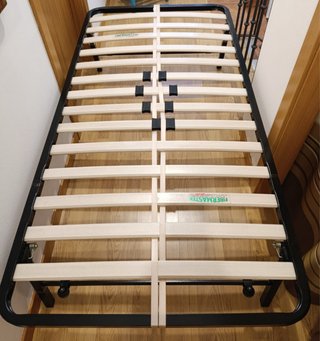 Base Cama Nido Metálica y Madera