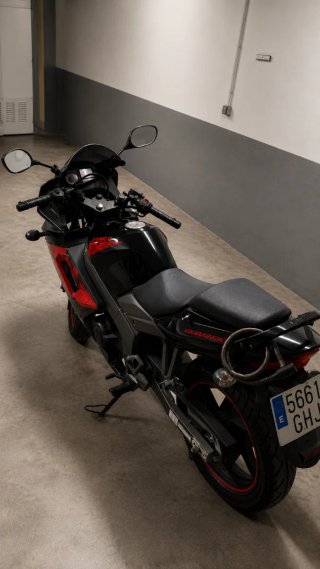 Kymco Quannon 125cc 2007 Negra/Roja