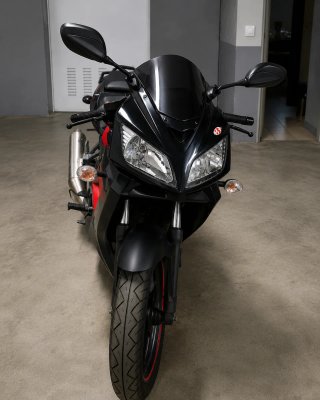 Kymco Quannon 125cc 2007 Negra/Roja