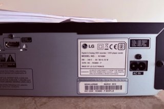 LG VHS/DVD Grabador HDMI 1080p Digitalizador mando