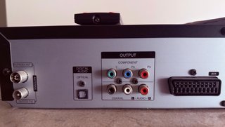 LG VHS/DVD Grabador HDMI 1080p Digitalizador mando
