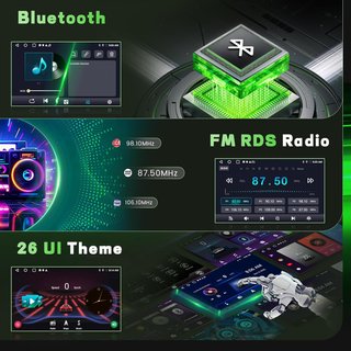 Radio Android 2+64GB Seat Leon MK2 (05-12)