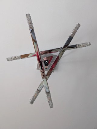 Dos lámpara de techo moderna.