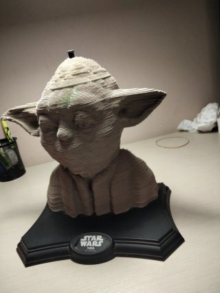 Maqueta Star Wars Yoda