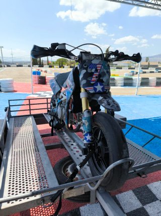 Pit Bike Malcor 155cc Cambio por Benelli TNT 125