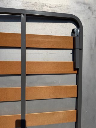Somier 135x180cm Metal y Madera