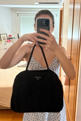 Bolso Prada Vintage 90s Negro