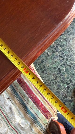 Conjunto comedor Luis XV: 6 sillas y mesa