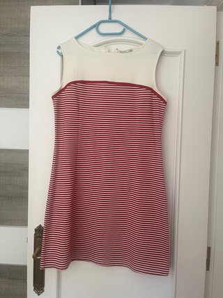 Vestido playero vintage rayas