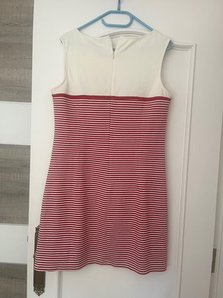 Vestido playero vintage rayas