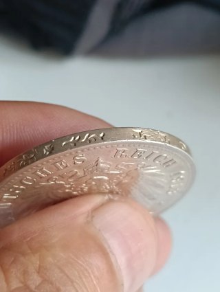 Alemania 5 Marcos 1913 Plata Kaiser Wilhelm II