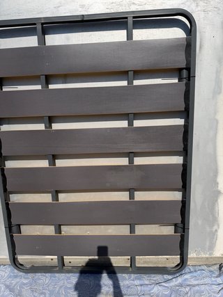 Somier 135x180cm Metal y Madera
