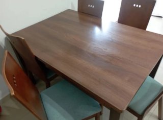 Muebles de comedor + mesa con 6 sillas