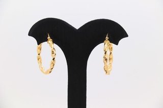 PENDIENTES ARO RIZADO GRECA