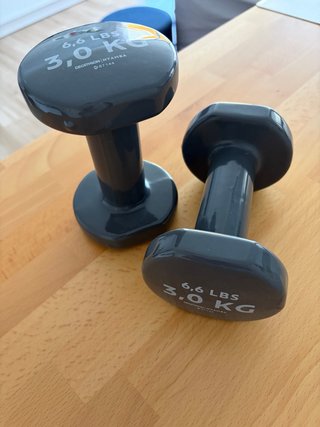 2 Mancuernas 3 kg Decathlon