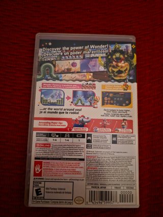 Super Mario Bros. Wonder Nintendo Switch