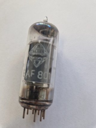 Válvula Telefunken EAF801 Vintage.