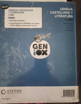 Libro Lengua Castellana y Literatura 4° ESO