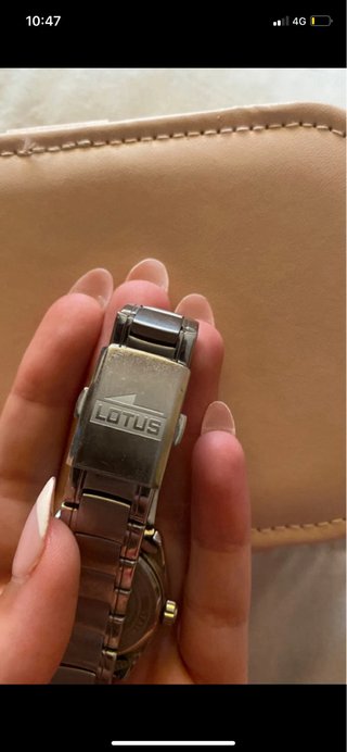 Reloj Lotus 15650 Unisex Negro y Plateado