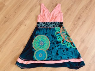 Vestido verano mujer tirantes estampado