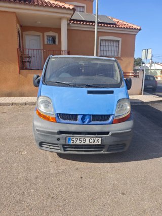 Furgoneta Renault trafic azul Rota. Negociable
