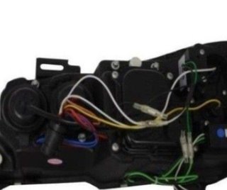 Faros delanteros LED para Fiat Stilo Black
