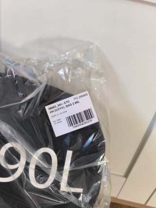 Mochila de viaje Helly Hansen 90L Negra gran capac