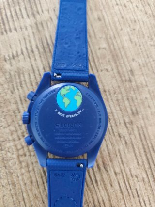 Omega x Swatch Moonshine gold