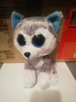Peluche Husky Beanie Boo Grande